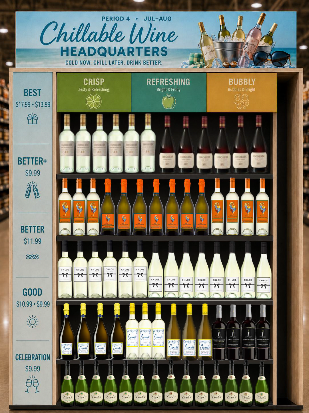 Chillable Wine HQ endcap